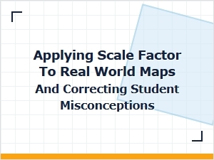 Correcting Scale Factor Errors in Map Interpretation