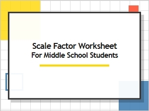 Mastering Scale Factors with Practical Worksheets